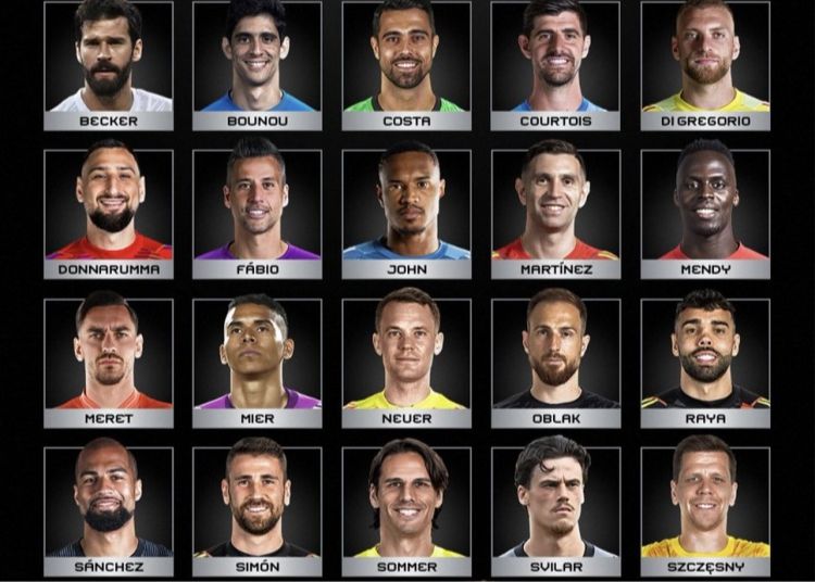 การเสนอชื่อผู้รักษาประตูแห่งปีของ FIFA: อลิสสัน, ดอนนารุมม่าเข้าชิง, 3C อยู่ในรายชื่อ